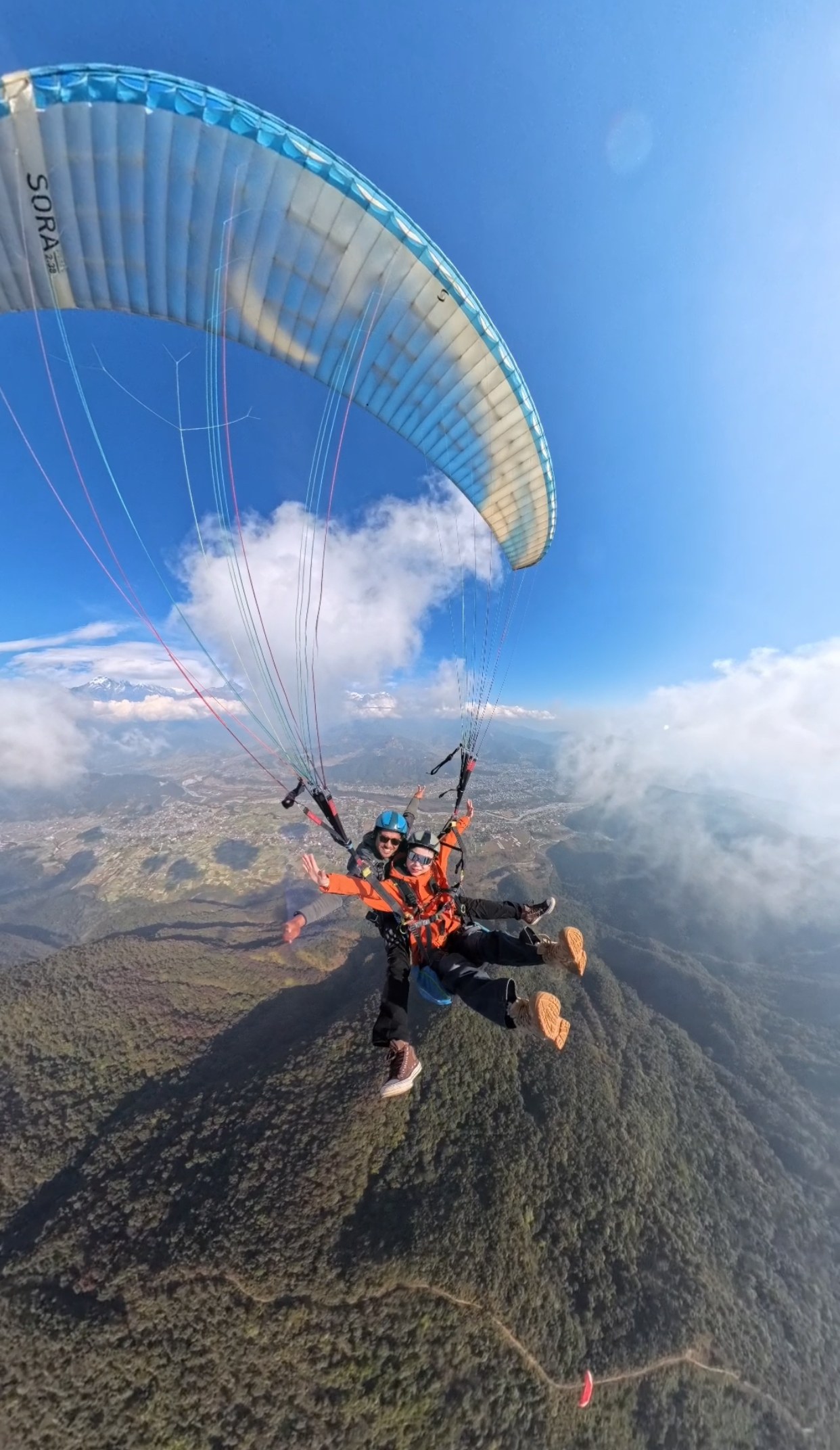 Paragliding in Pokhara