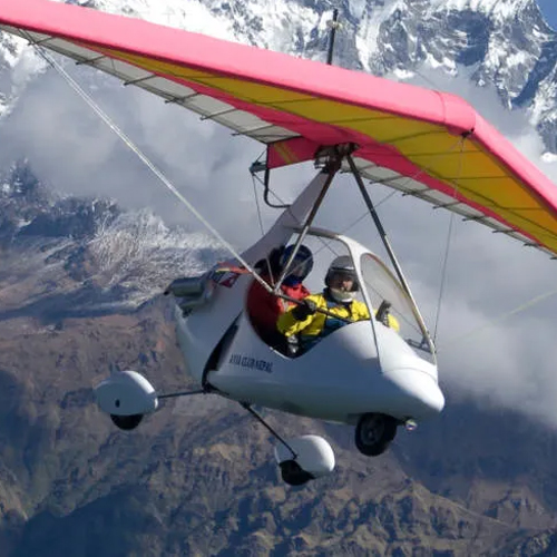 Ultralight Flight Experience in Pokhara